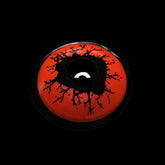 Halloween Miedo Sangre Ojos Lentes De Contacto De Color Rojo